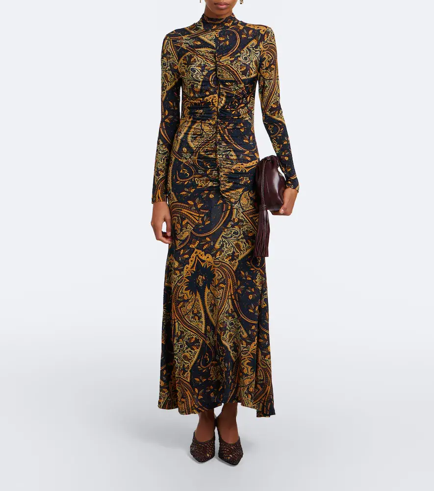 Ulla Johnson Ida paisley jersey midi dress | Thumbnail 5 Ulla Johnson Ida paisley jersey midi dress | Thumbnail 5