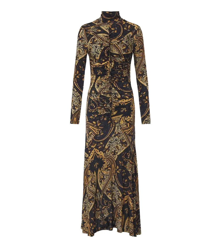 Ida paisley jersey midi dress Ida paisley jersey midi dress