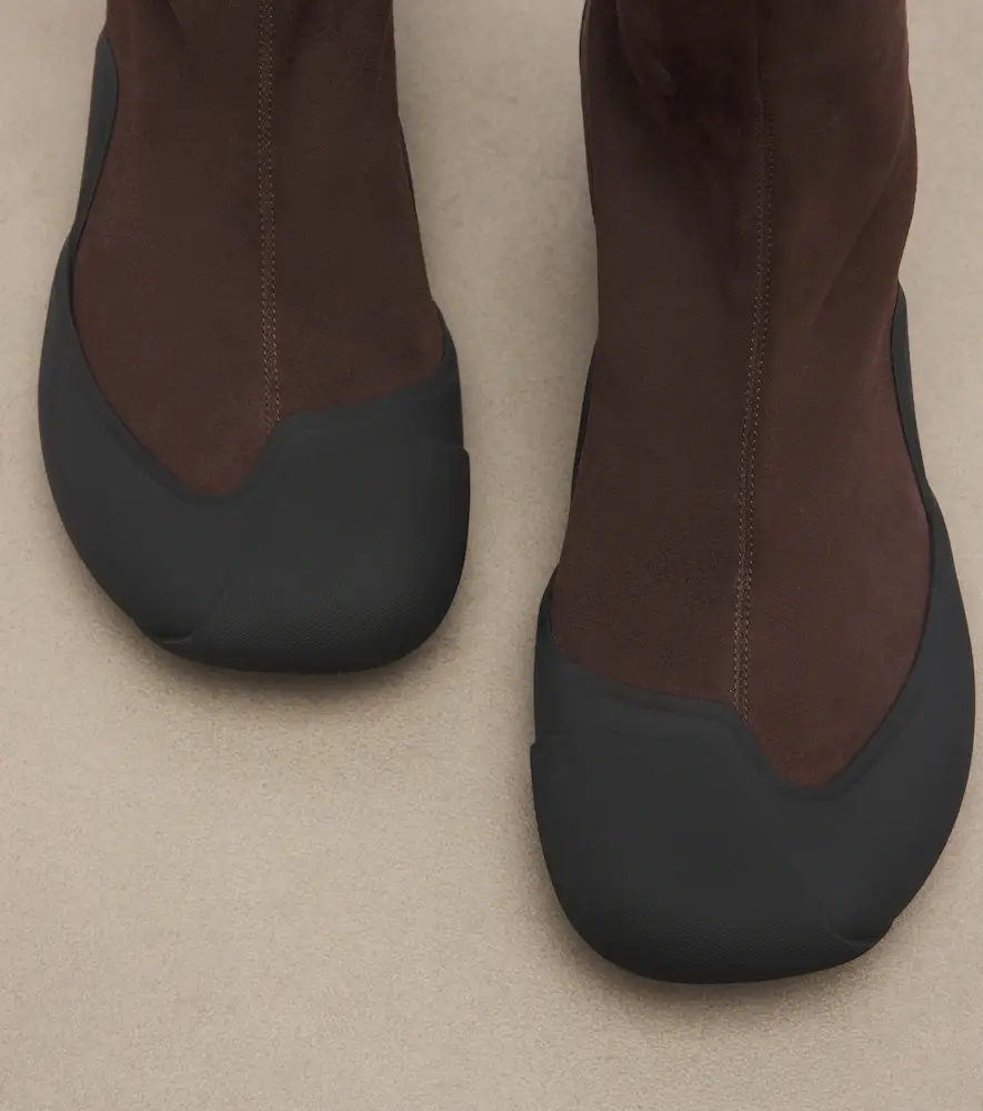 Loewe Dive suede ankle boots | Thumbnail 3 Loewe Dive suede ankle boots | Thumbnail 3