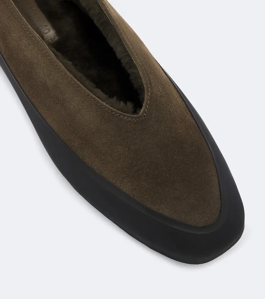 Le Monde Béryl Le Monde Béryl Apres Ski shearling-lined suede ballet flats | Thumbnail 3 Le Monde Béryl Le Monde Béryl Apres Ski shearling-lined suede ballet flats | Thumbnail 3
