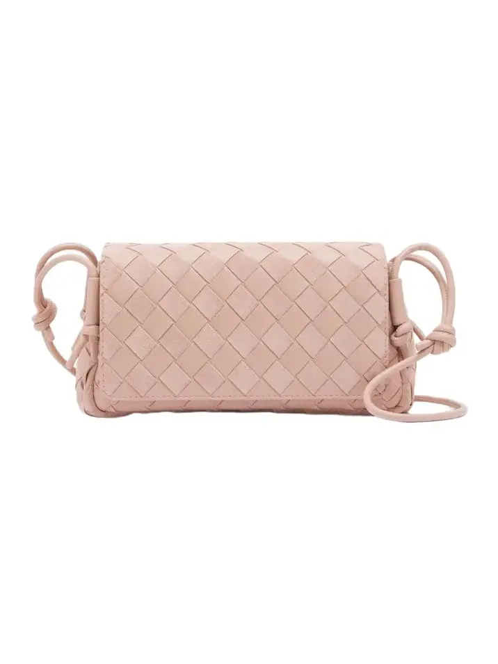 Notturno Intrecciato leather crossbody bag Notturno Intrecciato leather crossbody bag
