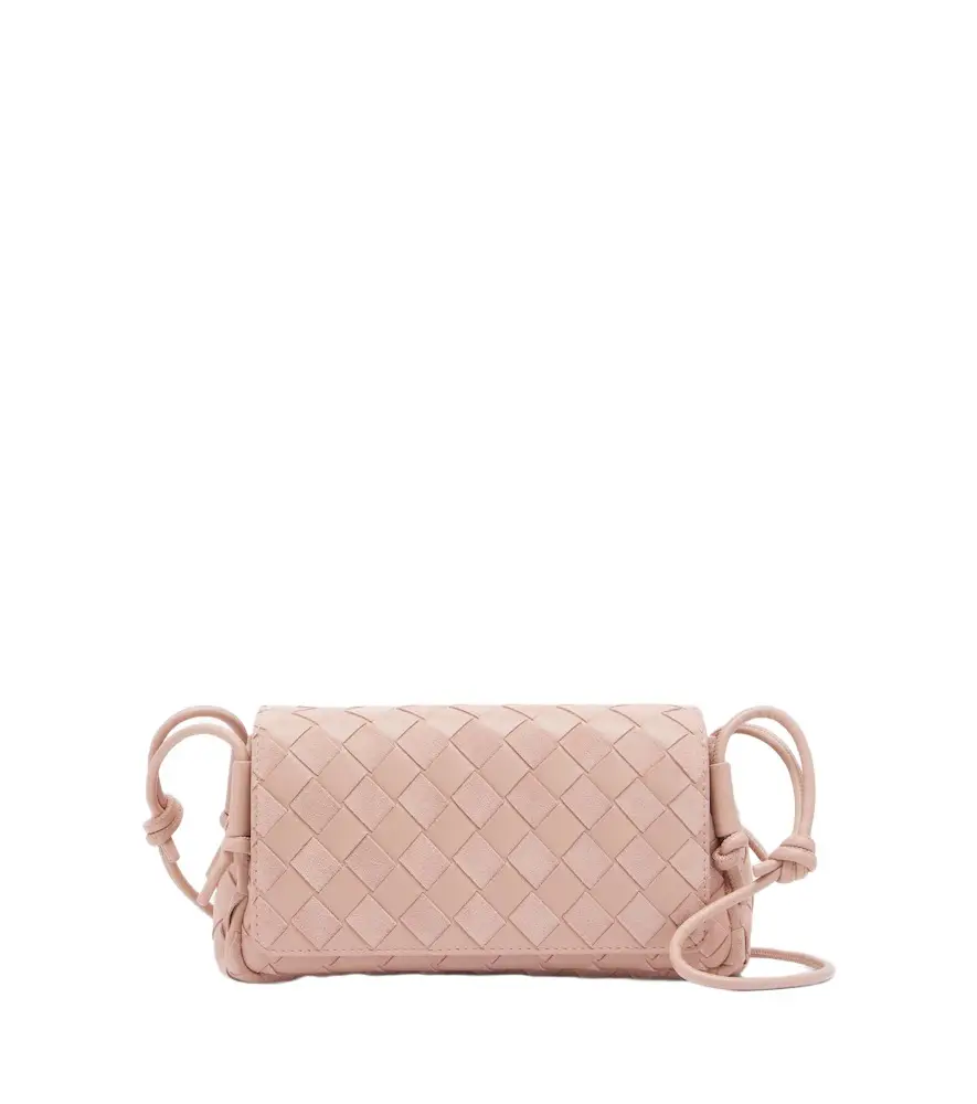 Bottega Veneta Notturno Intrecciato leather crossbody bag