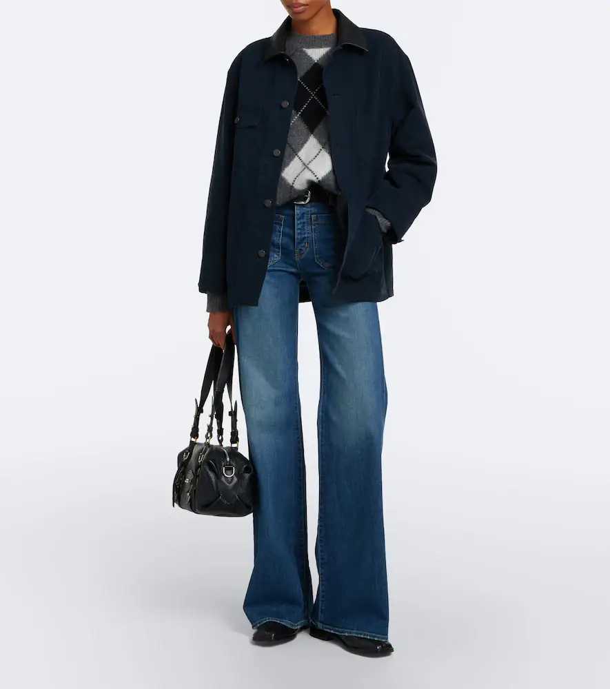 Nili Lotan Donnika argyle cashmere and silk sweater | Thumbnail 7 Nili Lotan Donnika argyle cashmere and silk sweater | Thumbnail 7