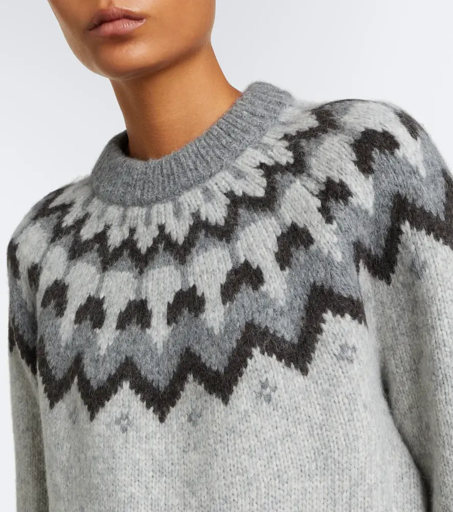Nili Lotan Alan Fair Isle alpaca and wool-blend sweater | Thumbnail 4 Nili Lotan Alan Fair Isle alpaca and wool-blend sweater | Thumbnail 4