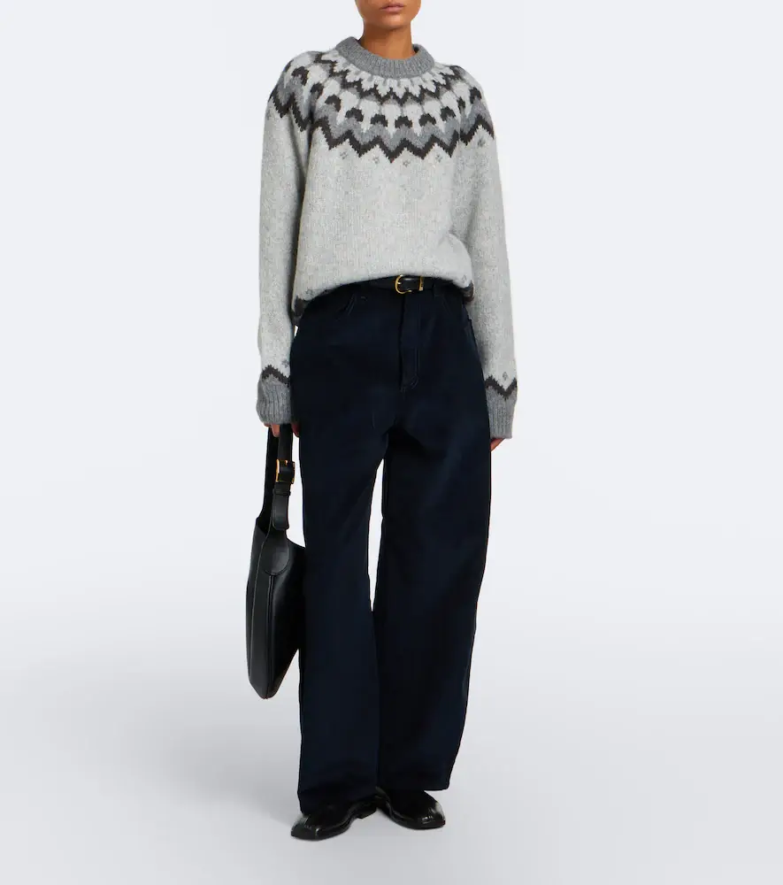 Nili Lotan Alan Fair Isle alpaca and wool-blend sweater | Thumbnail 5 Nili Lotan Alan Fair Isle alpaca and wool-blend sweater | Thumbnail 5