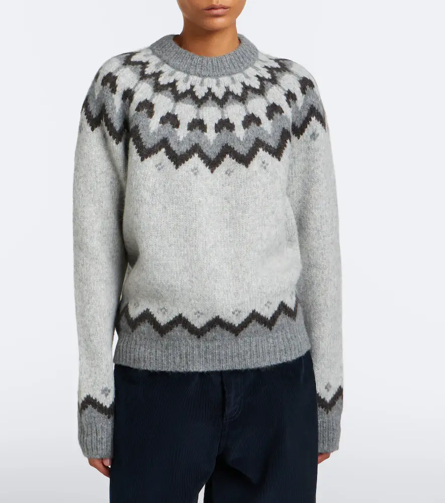 Nili Lotan Alan Fair Isle alpaca and wool-blend sweater | Thumbnail 6 Nili Lotan Alan Fair Isle alpaca and wool-blend sweater | Thumbnail 6