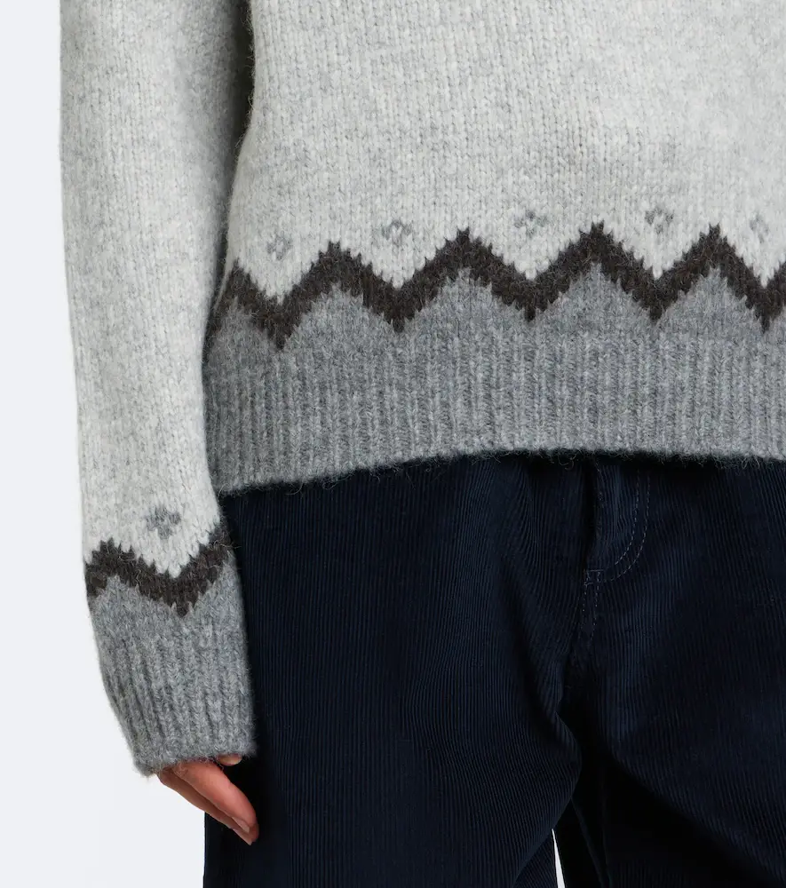 Nili Lotan Alan Fair Isle alpaca and wool-blend sweater | Thumbnail 7 Nili Lotan Alan Fair Isle alpaca and wool-blend sweater | Thumbnail 7