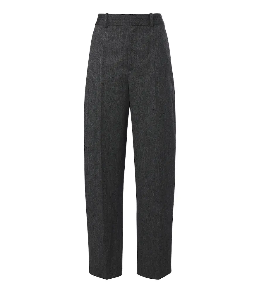 Virgin wool wide-leg pants Virgin wool wide-leg pants