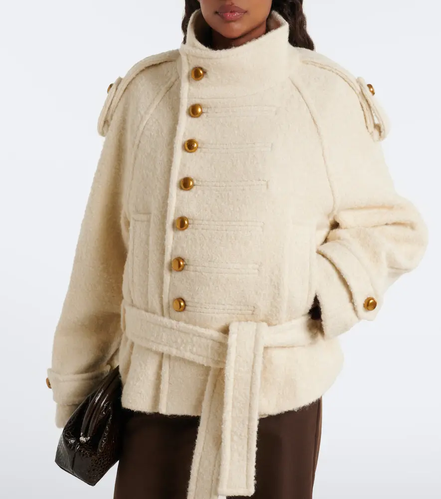 Xu Zhi Belted wool and alpaca-blend jacket | Thumbnail 2 Xu Zhi Belted wool and alpaca-blend jacket | Thumbnail 2