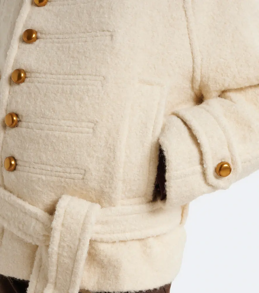 Xu Zhi Belted wool and alpaca-blend jacket | Thumbnail 3 Xu Zhi Belted wool and alpaca-blend jacket | Thumbnail 3