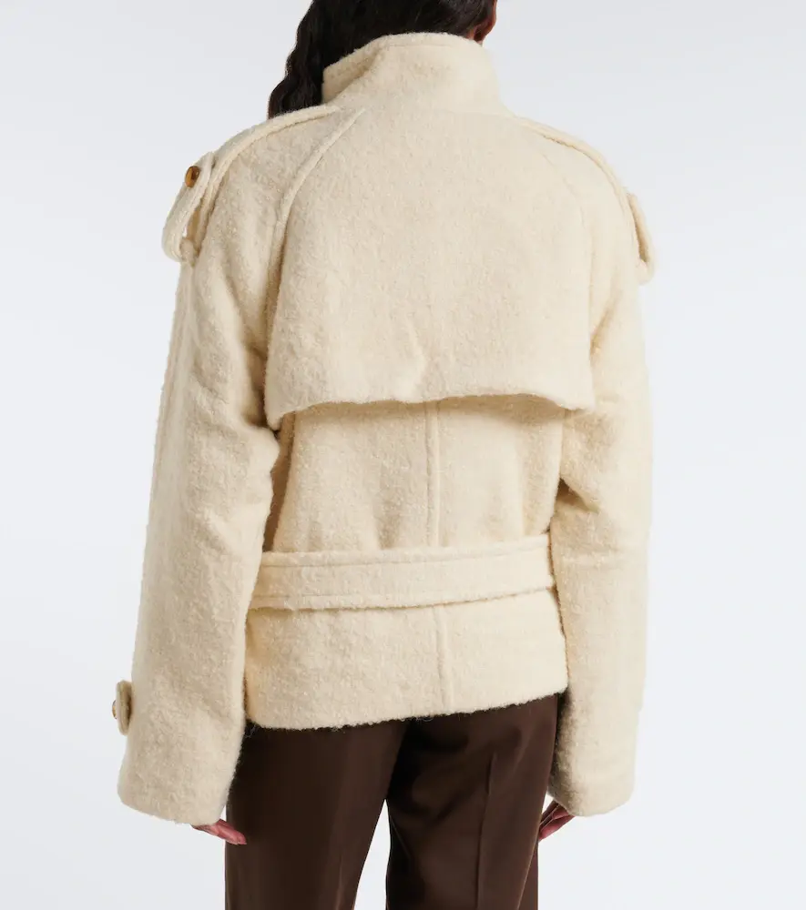 Xu Zhi Belted wool and alpaca-blend jacket | Thumbnail 4 Xu Zhi Belted wool and alpaca-blend jacket | Thumbnail 4