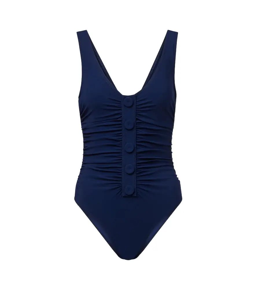Karla Colletto Sadie ruched swimsuit