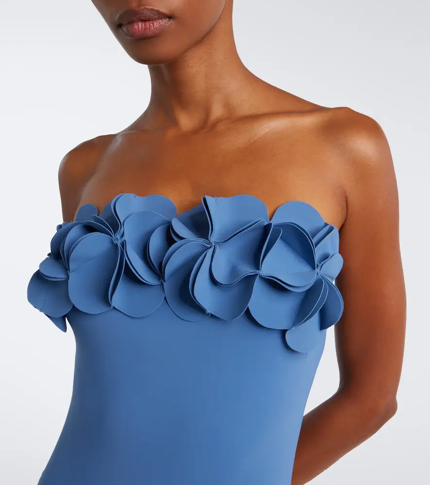 Karla Colletto Tess floral-appliqué swimsuit | Thumbnail 2 Karla Colletto Tess floral-appliqué swimsuit | Thumbnail 2
