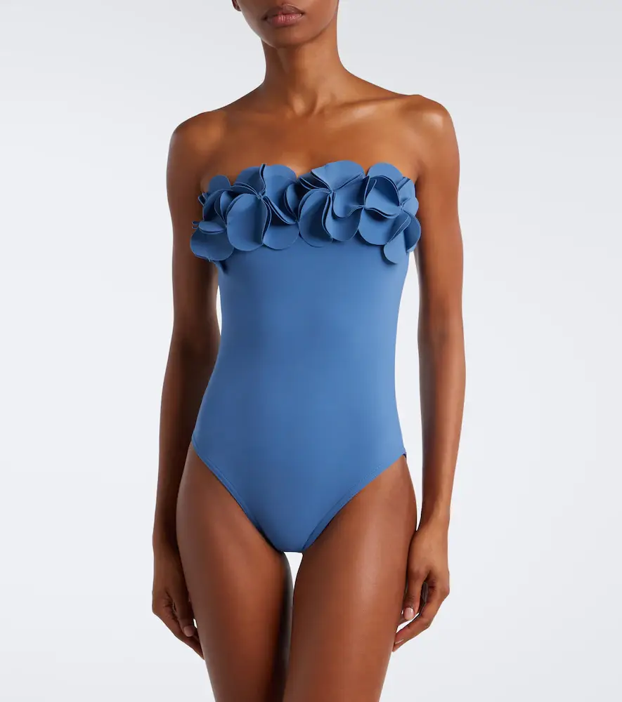 Karla Colletto Tess floral-appliqué swimsuit | Thumbnail 3 Karla Colletto Tess floral-appliqué swimsuit | Thumbnail 3