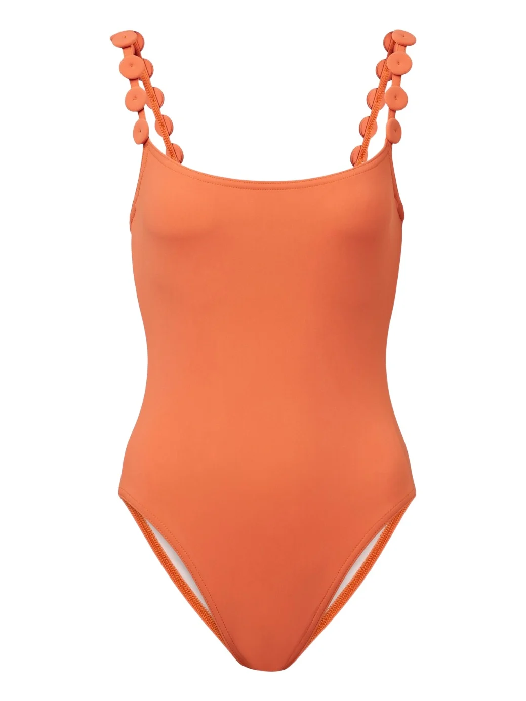 Karla Colletto Sadie appliqué swimsuit