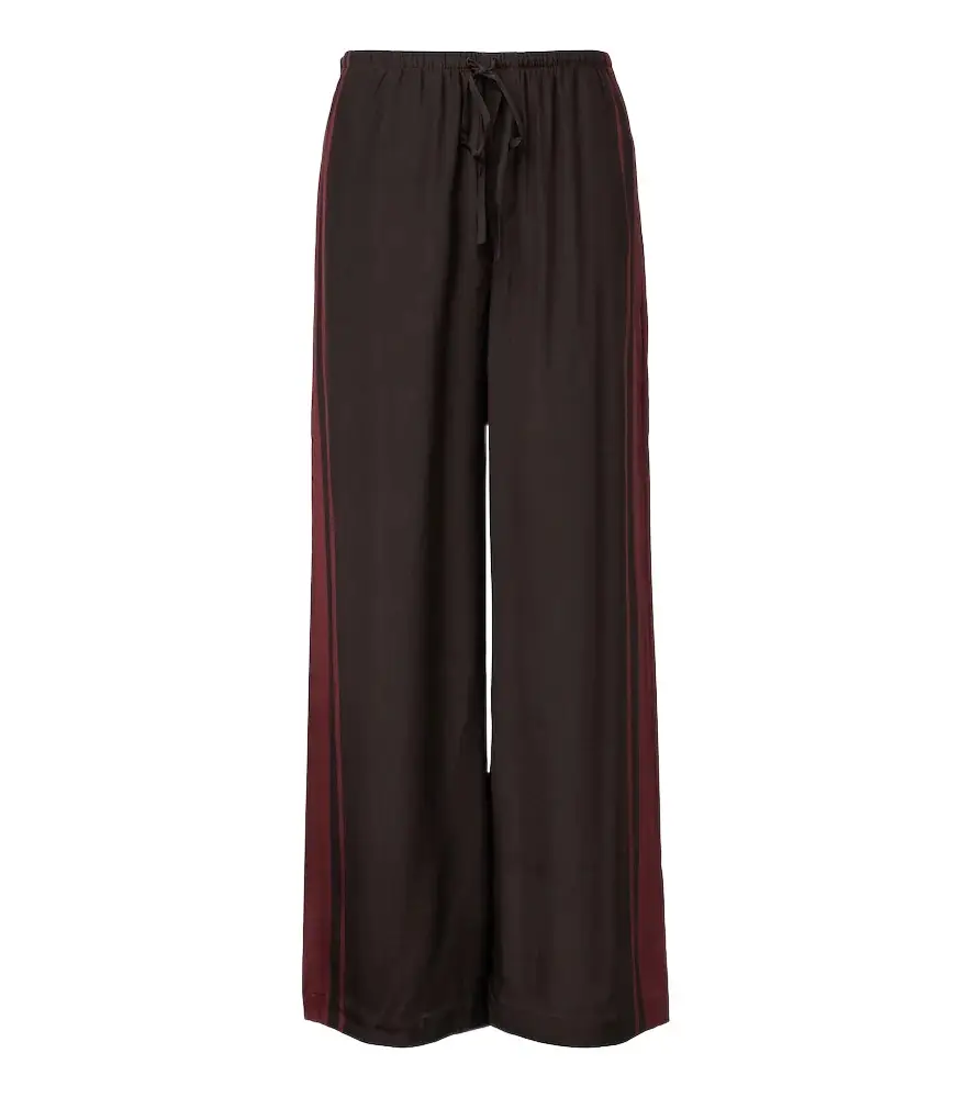 Silk wide-leg pants Silk wide-leg pants