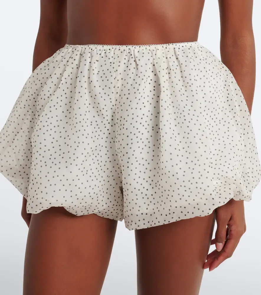 SIR. Polka-dot silk organza shorts | Thumbnail 4 SIR. Polka-dot silk organza shorts | Thumbnail 4