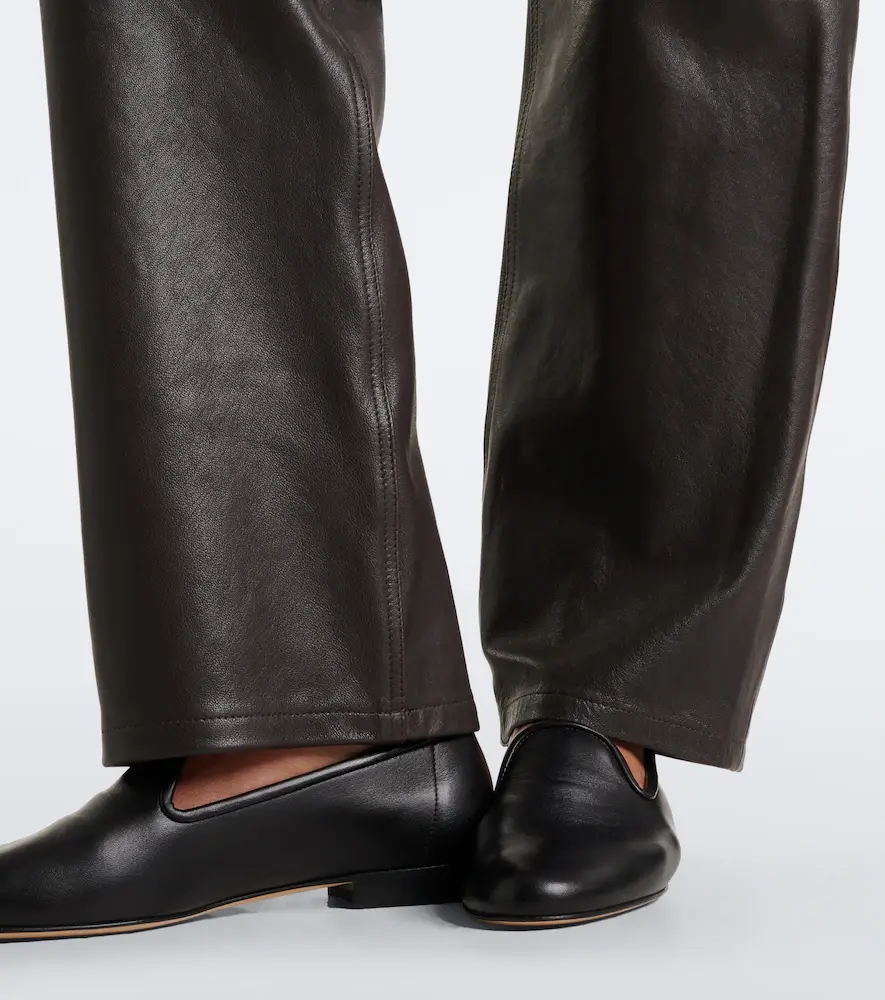 ARMA Jean leather straight pants | Thumbnail 2 ARMA Jean leather straight pants | Thumbnail 2