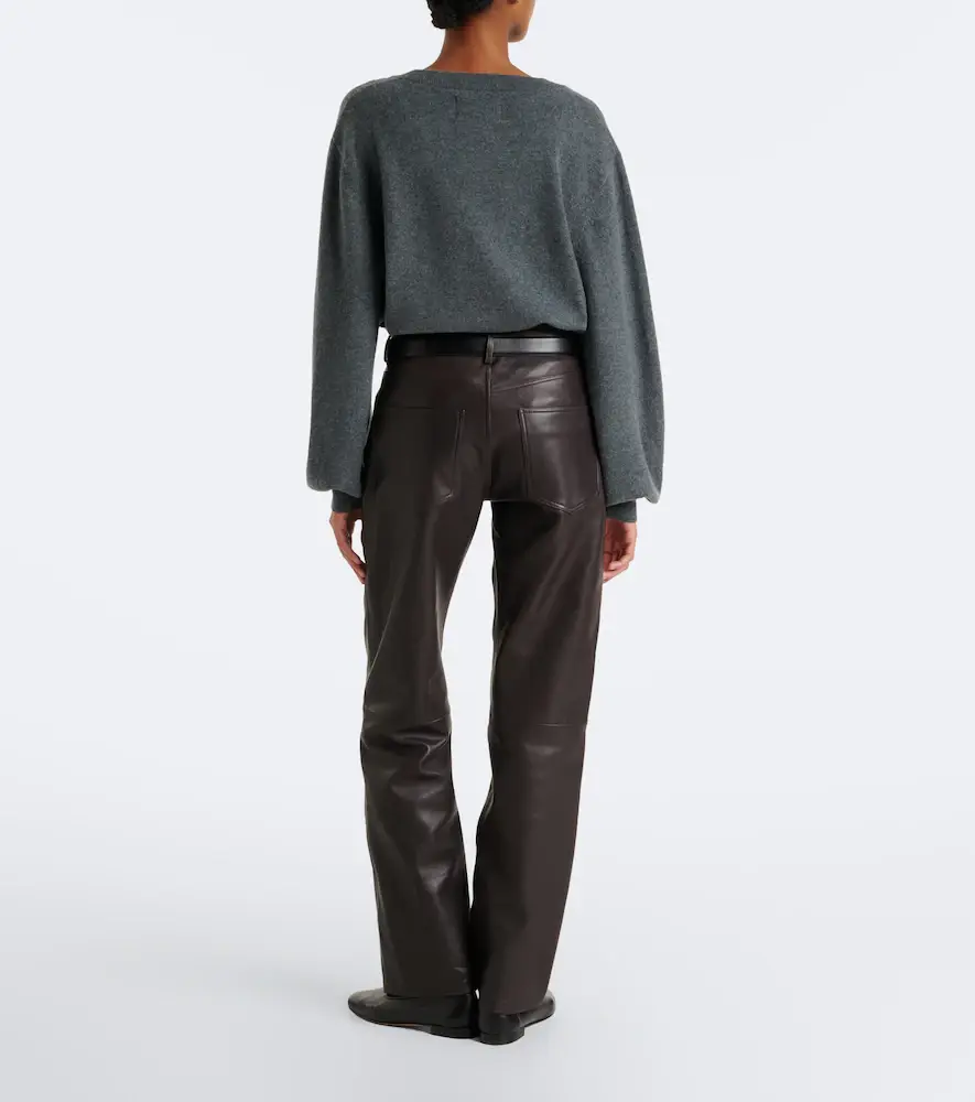 ARMA Jean leather straight pants | Thumbnail 6 ARMA Jean leather straight pants | Thumbnail 6