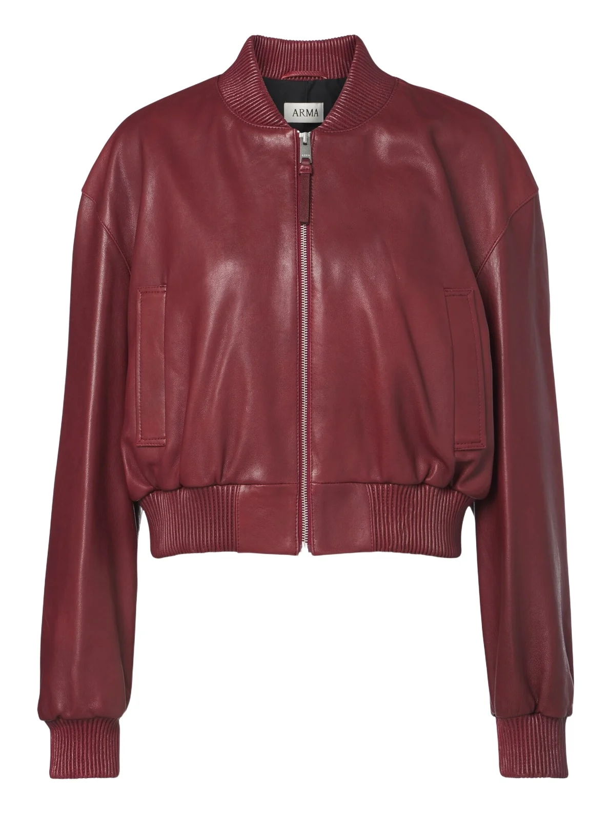 ARMA Hannah leather bomber jacket