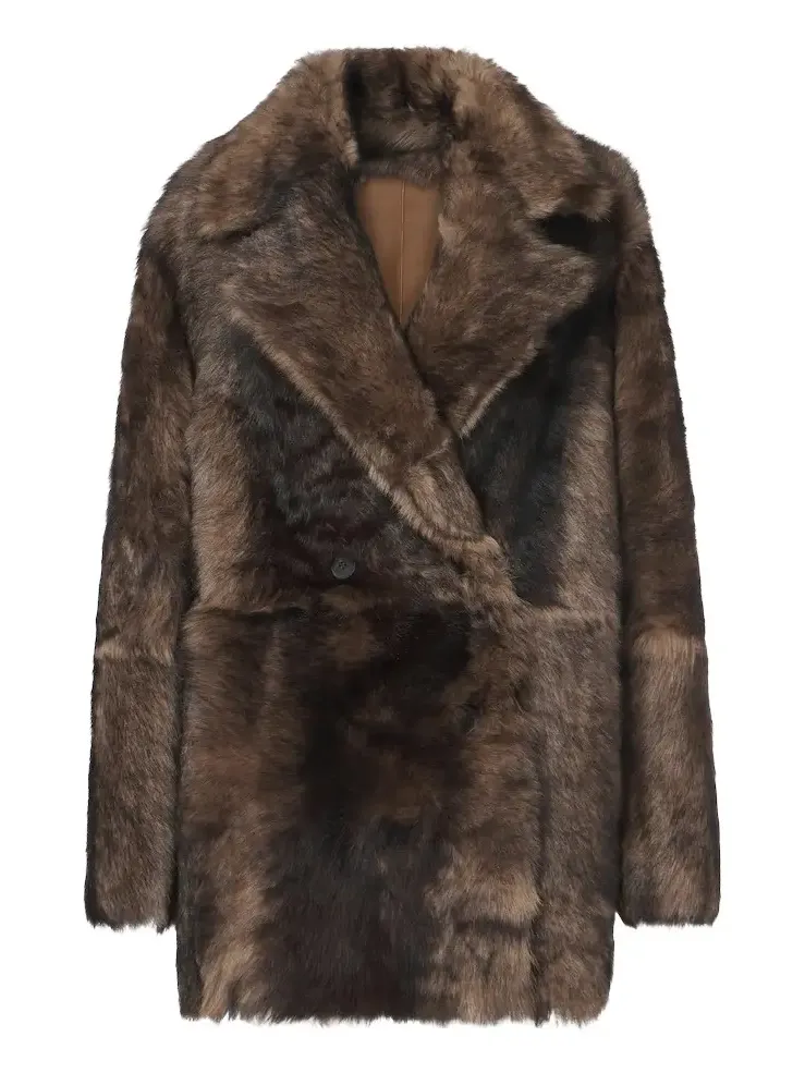 Altina reversible shearling peacoat Altina reversible shearling peacoat