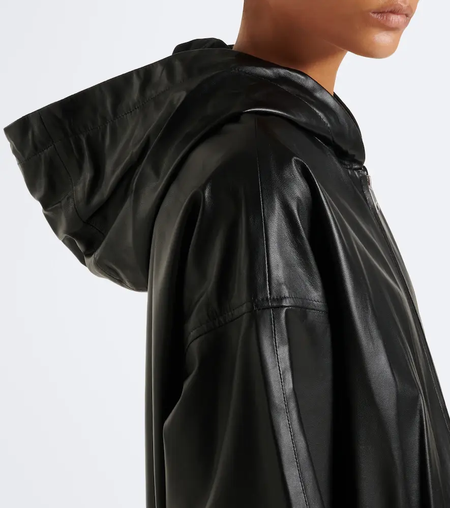 ARMA Guisy hooded leather jacket | Thumbnail 3