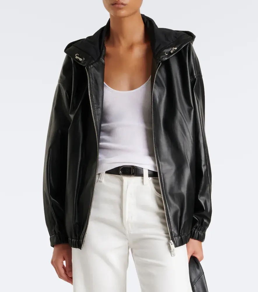 ARMA Guisy hooded leather jacket | Thumbnail 6