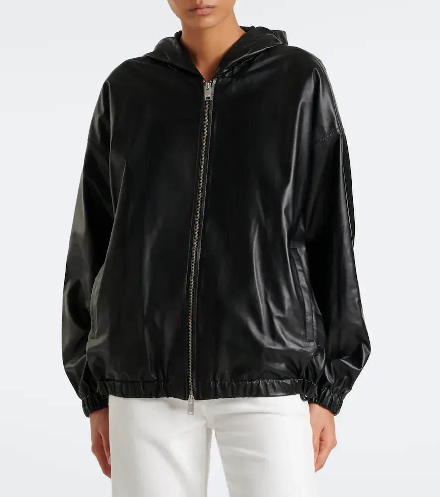 ARMA Guisy hooded leather jacket | Thumbnail 7
