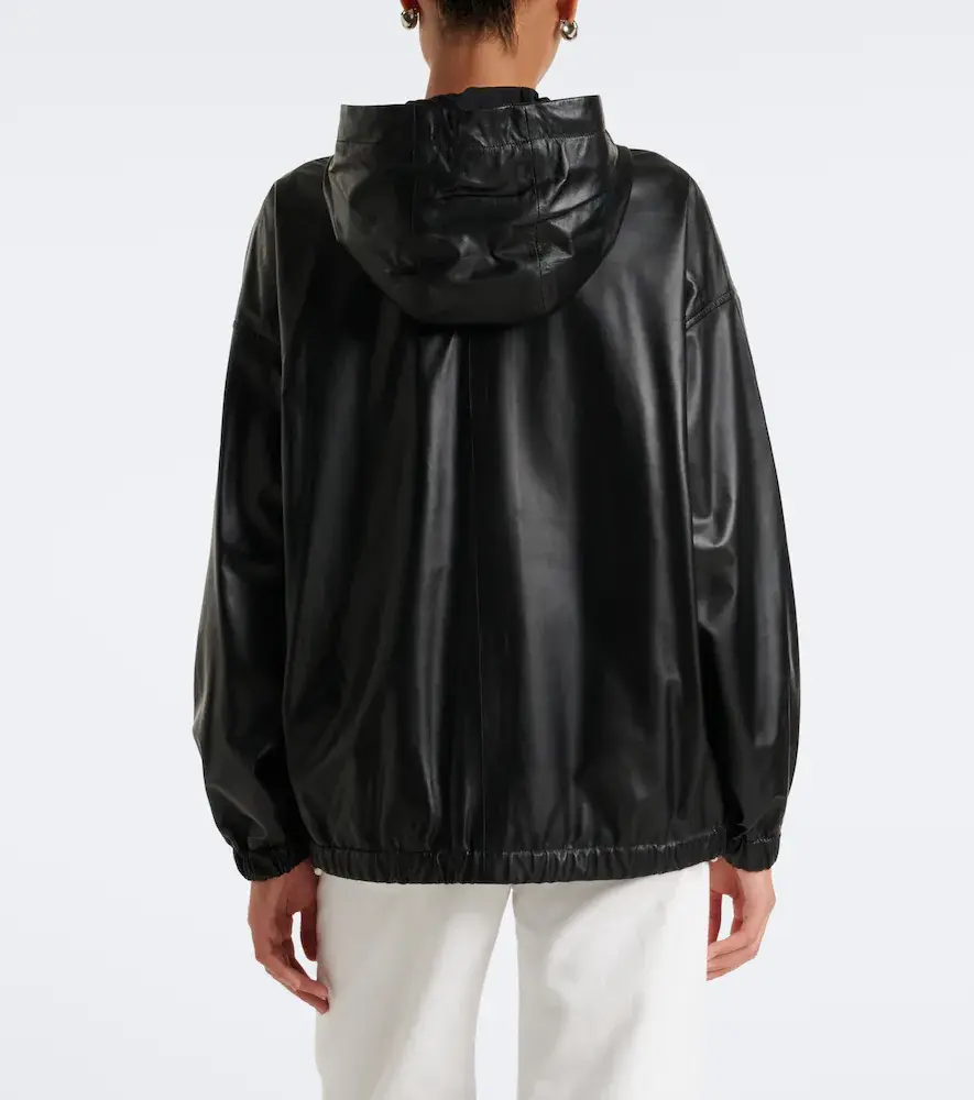 ARMA Guisy hooded leather jacket | Thumbnail 8