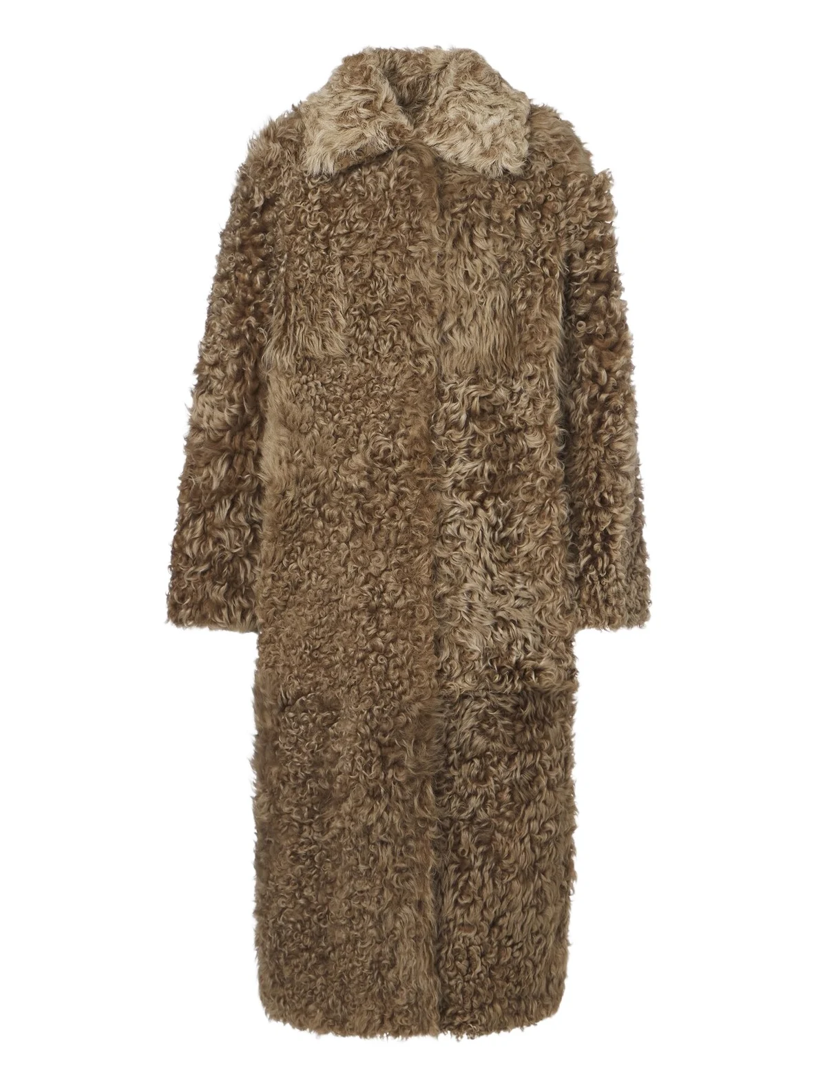 Cristina reversible shearling coat