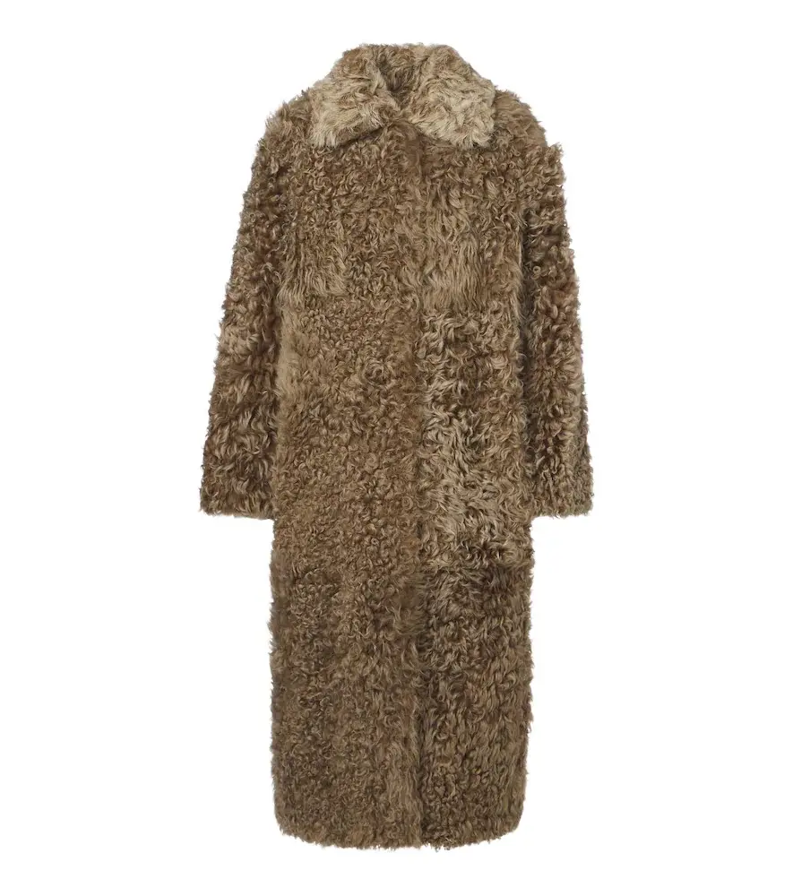 Cristina reversible shearling coat