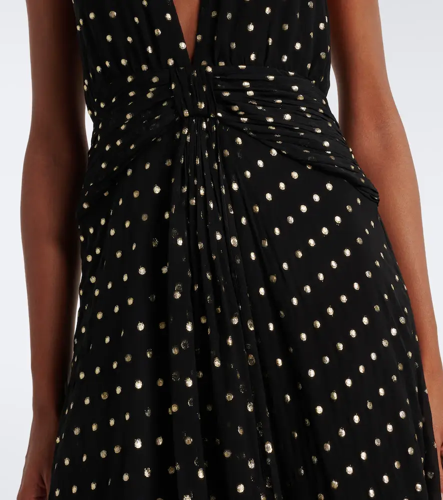 Rixo Alaina polka-dot halterneck maxi dress | Thumbnail 5 Rixo Alaina polka-dot halterneck maxi dress | Thumbnail 5