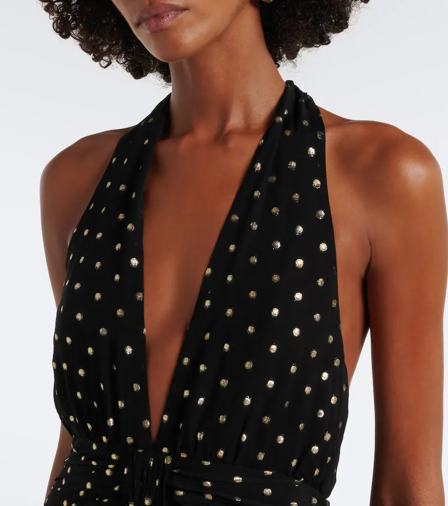 Rixo Alaina polka-dot halterneck maxi dress | Thumbnail 7 Rixo Alaina polka-dot halterneck maxi dress | Thumbnail 7