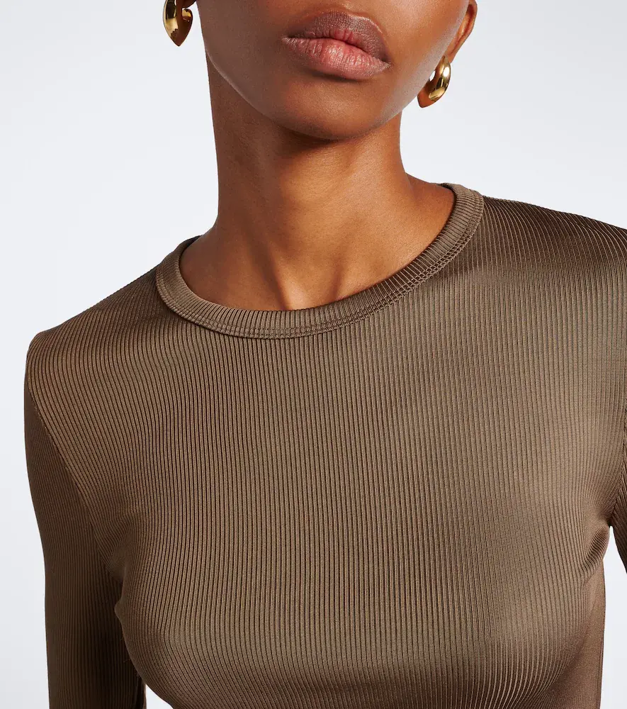 AGOLDE Delphi ribbed-knit top | Thumbnail 6 AGOLDE Delphi ribbed-knit top | Thumbnail 6