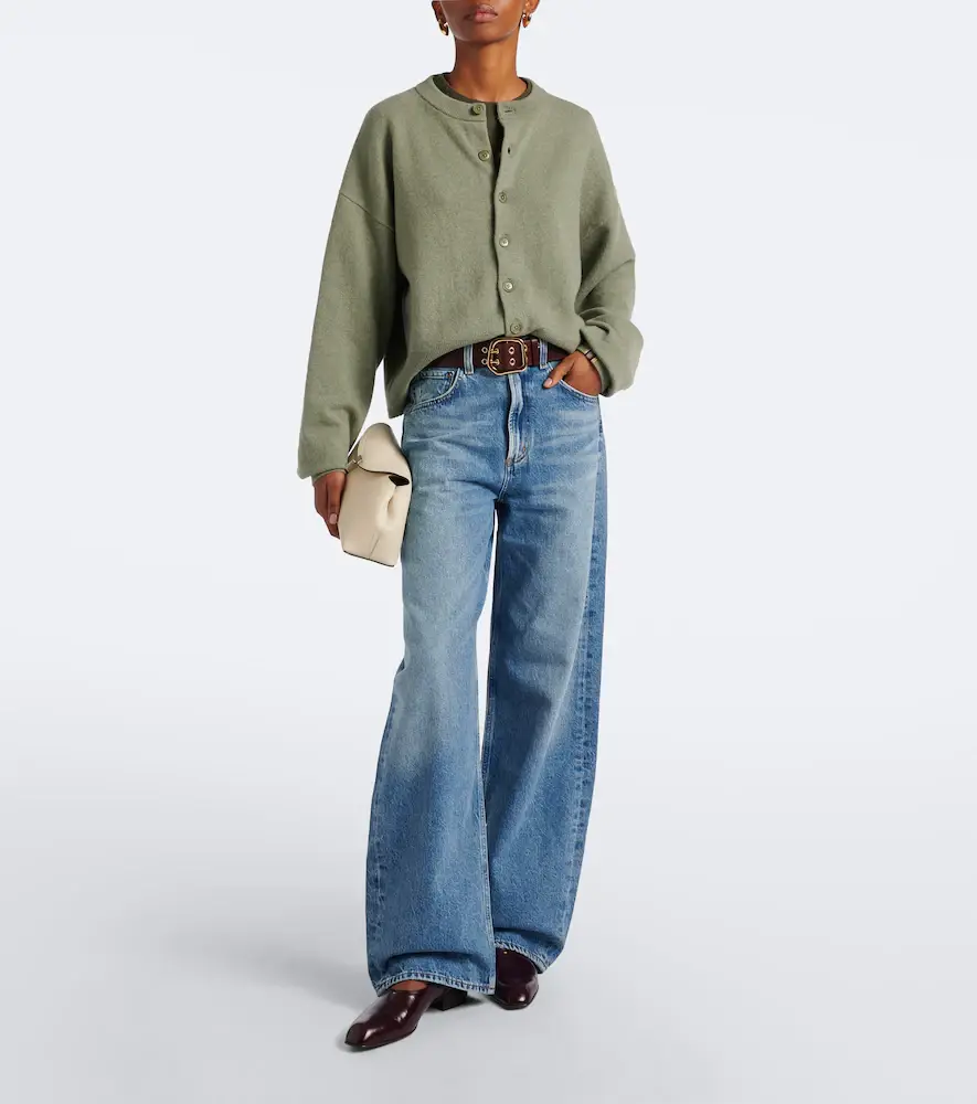 AGOLDE Low Curve faded wide-leg jeans | Thumbnail 4 AGOLDE Low Curve faded wide-leg jeans | Thumbnail 4