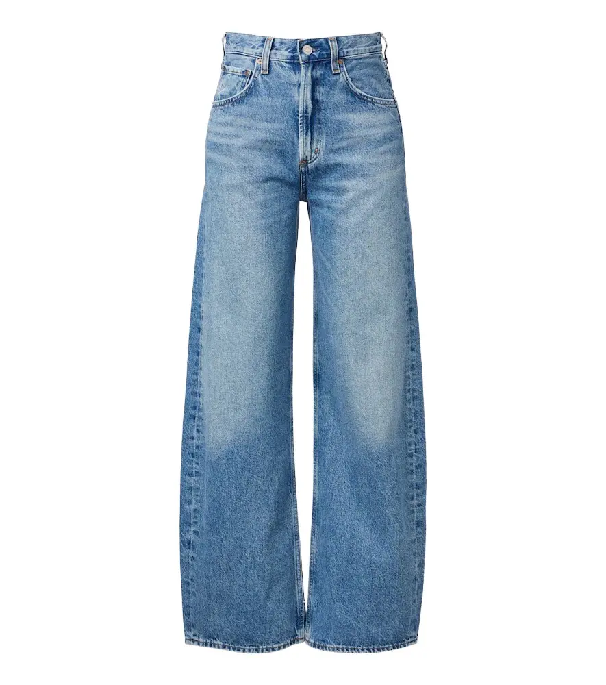 Low Curve faded wide-leg jeans Low Curve faded wide-leg jeans