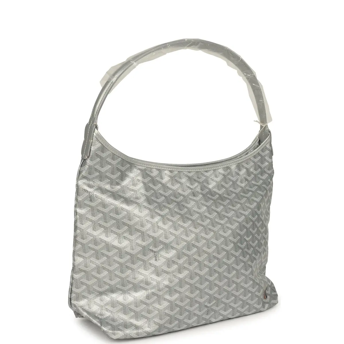 goyard Goyard Goyardine Silver Metallic Boheme Hobo Palladium Hardware | Thumbnail 2 goyard Goyard Goyardine Silver Metallic Boheme Hobo Palladium Hardware | Thumbnail 2