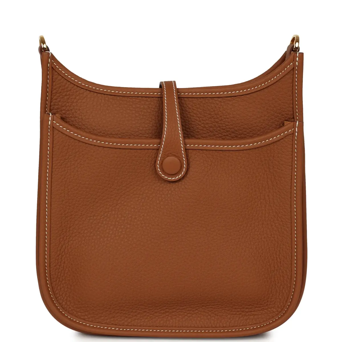 HERMÈS Hermes Evelyne 23 Gold Clemence Gold Hardware | Thumbnail 4 HERMÈS Hermes Evelyne 23 Gold Clemence Gold Hardware | Thumbnail 4