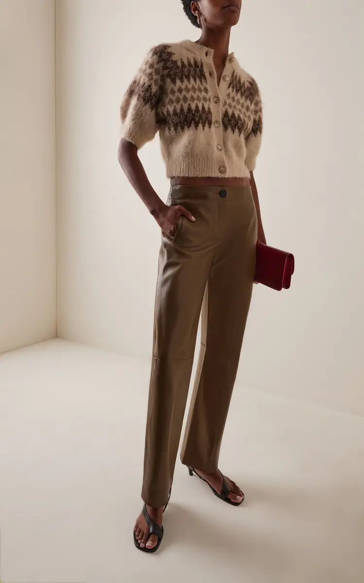 Citizens of Humanity Molly Puff-Sleeve Fair Isle Knit Cardigan | Thumbnail 2 Citizens of Humanity Molly Puff-Sleeve Fair Isle Knit Cardigan | Thumbnail 2