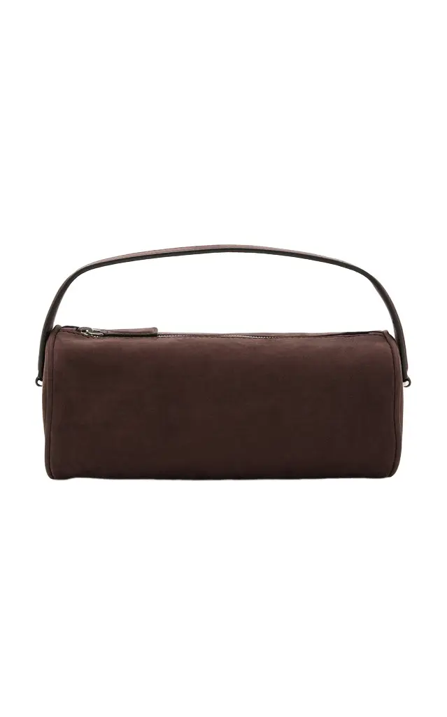 Round 90's Leather Top Handle Bag Round 90's Leather Top Handle Bag
