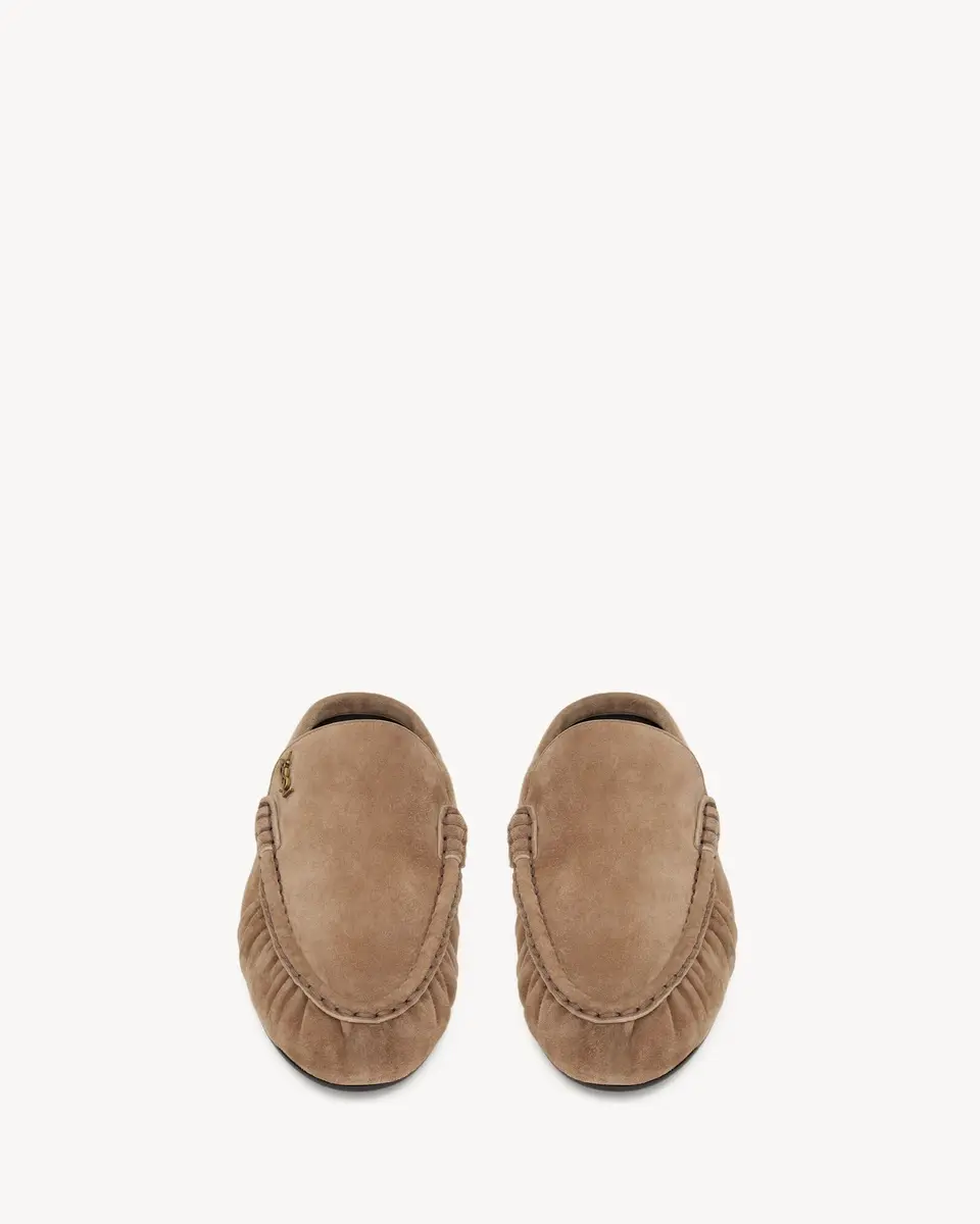 Yves Saint Laurent LE LOAFER mules in suede | Thumbnail 2