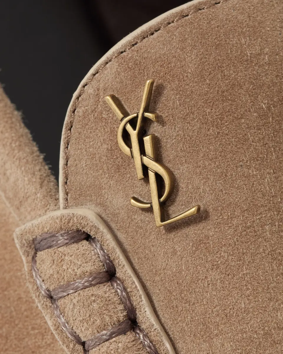Yves Saint Laurent LE LOAFER mules in suede | Thumbnail 4