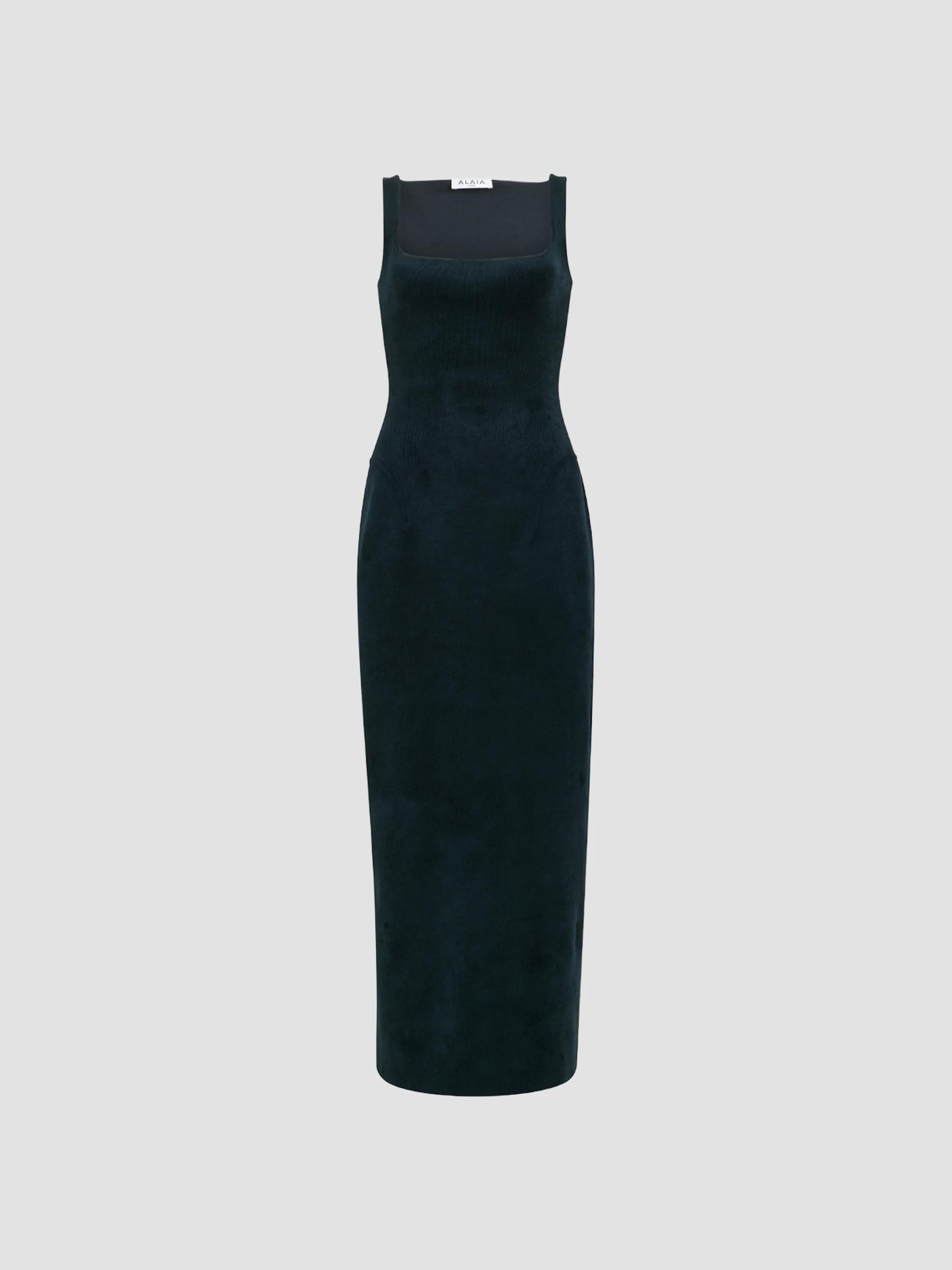 Velvet Fitted Midi Dress Velvet Fitted Midi Dress