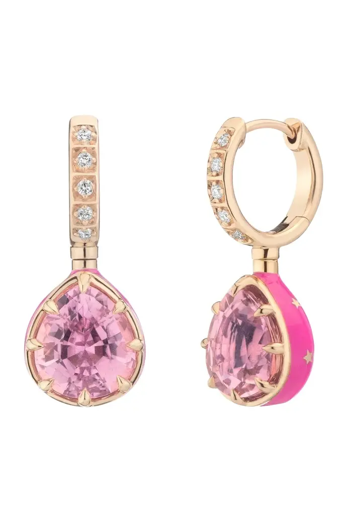 MINED AND FOUND Tourmaline Alter Ego Earrings