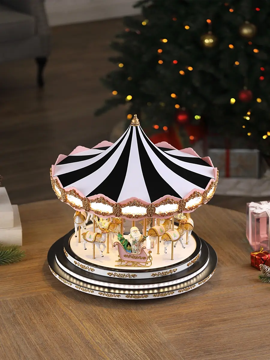 Mr Christmas Glitz & Glam Carousel | Thumbnail 6