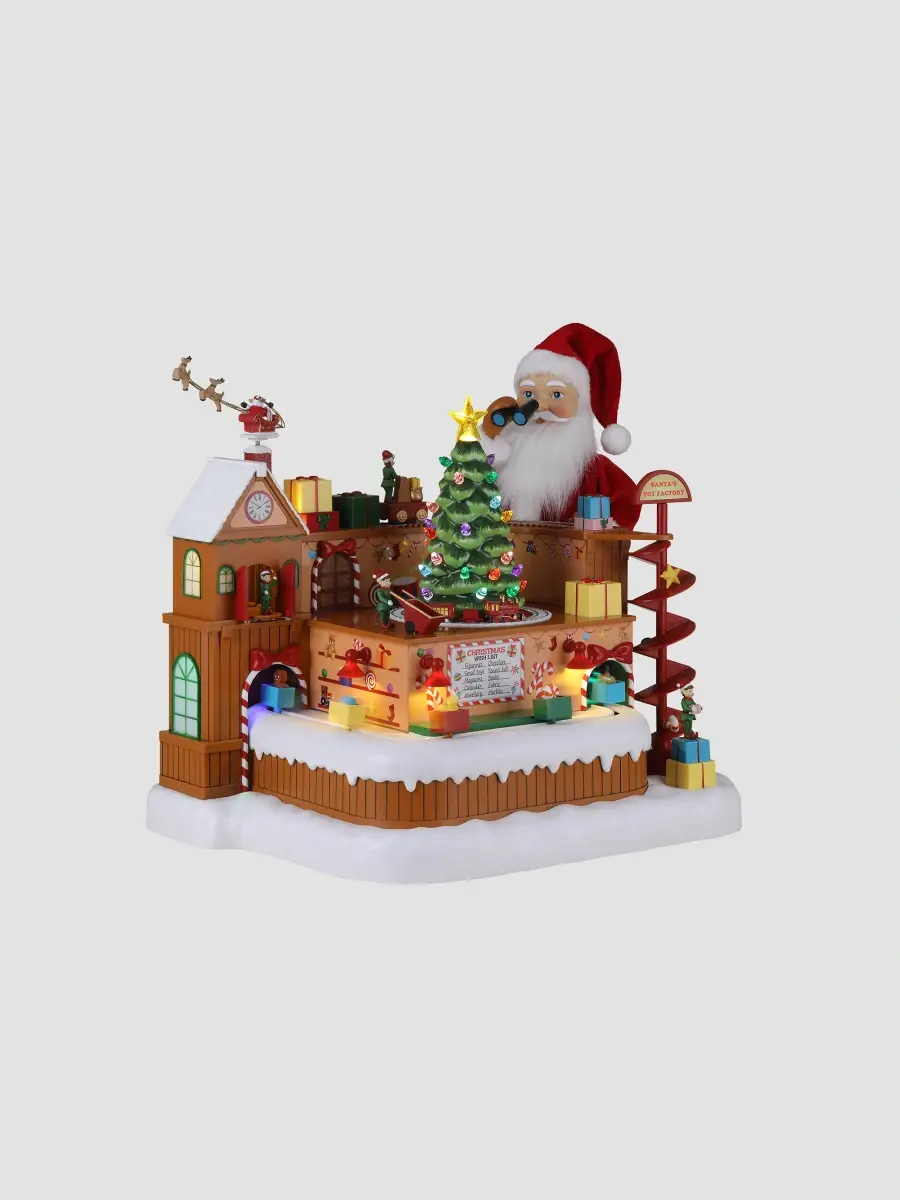 Mr Christmas Santa's Toy Factory | Thumbnail 2 Mr Christmas Santa's Toy Factory | Thumbnail 2