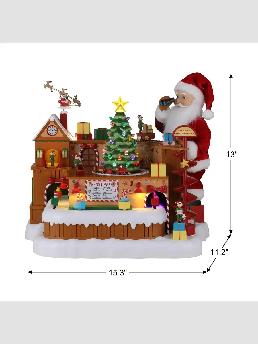 Mr Christmas Santa's Toy Factory | Thumbnail 4 Mr Christmas Santa's Toy Factory | Thumbnail 4