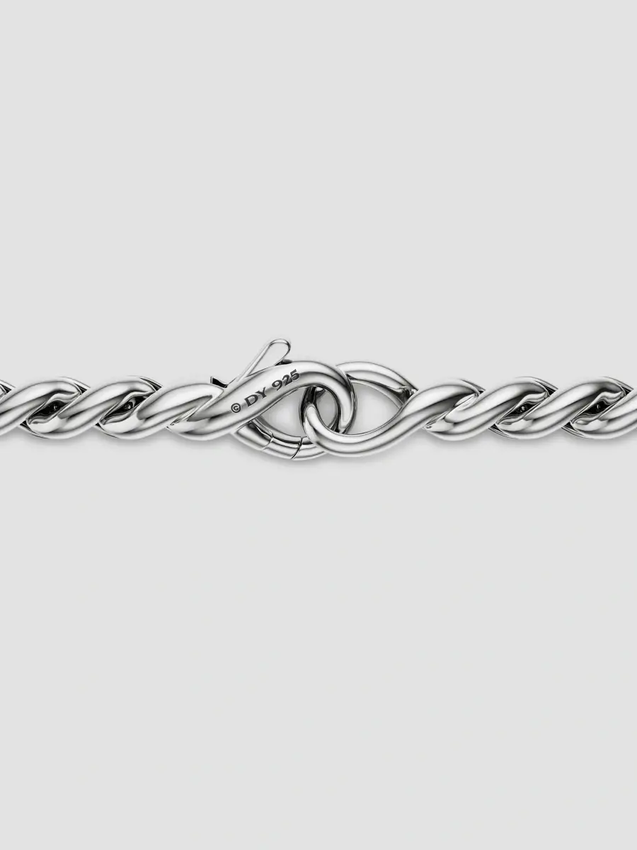 David Yurman Women's Sculpted Cable Chain Necklace in Sterling Silver, 3.7MM | Thumbnail 4 David Yurman Women's Sculpted Cable Chain Necklace in Sterling Silver, 3.7MM | Thumbnail 4