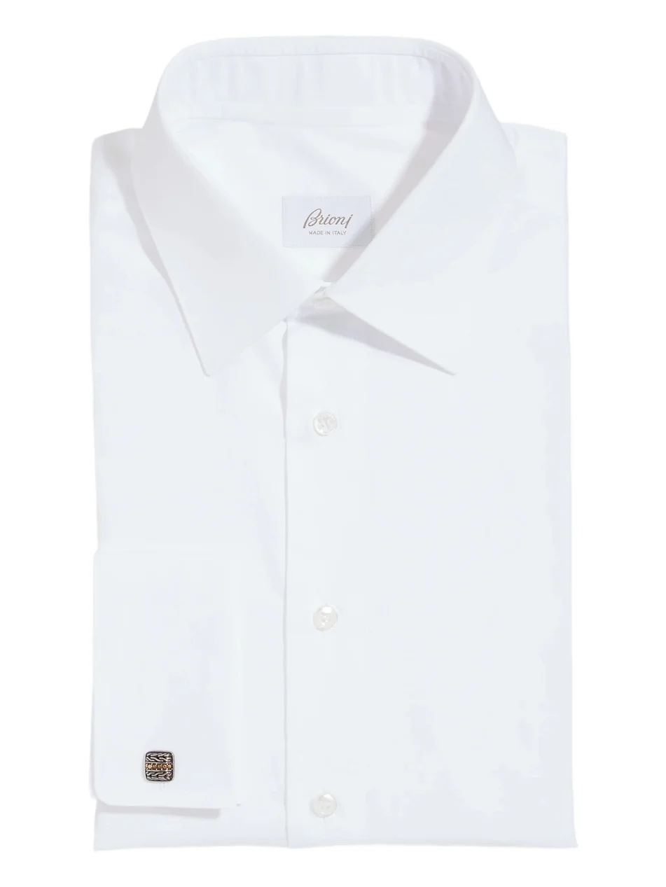 Brioni Men's French-Cuff Dress Shirt