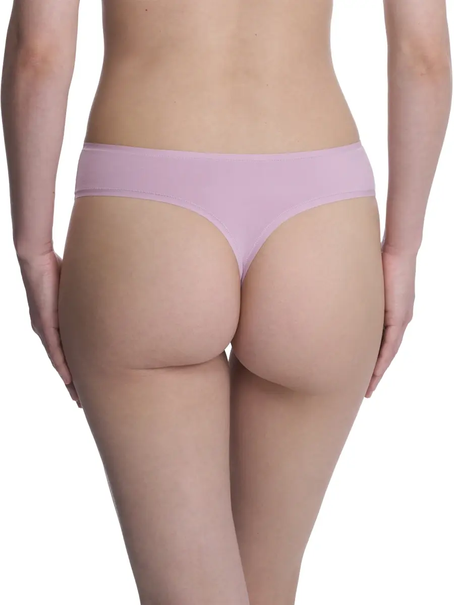 Natori Women's Bliss Bare Cotton Thong | Thumbnail 3 Natori Women's Bliss Bare Cotton Thong | Thumbnail 3